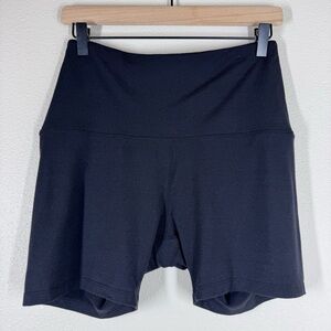 Unbound Merino Wool Blend Biker Shorts In Black Women’s Large Hiking Outdoor